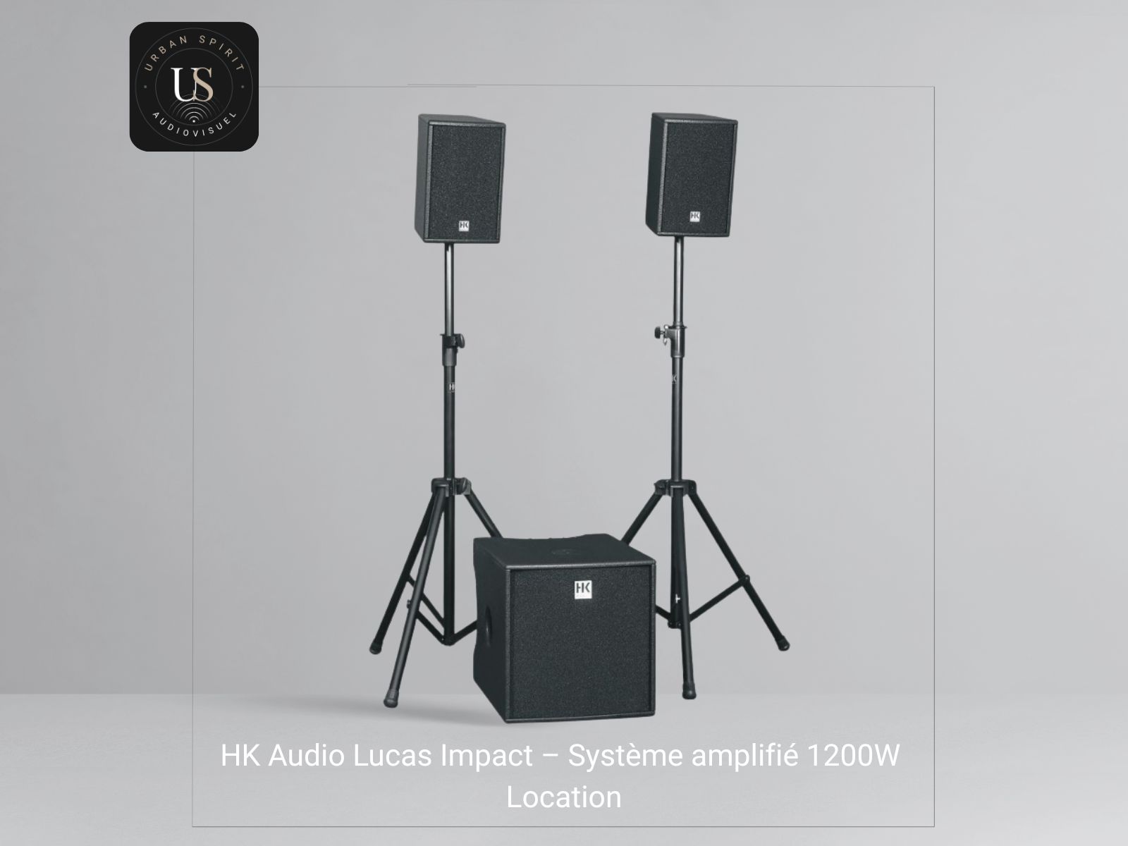 Location système amplifié HK Lucas Impact 1200W