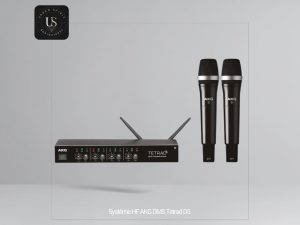 Système HF AKG DMS Tetrad D5 – micro sans fil numérique pour conférences et événements