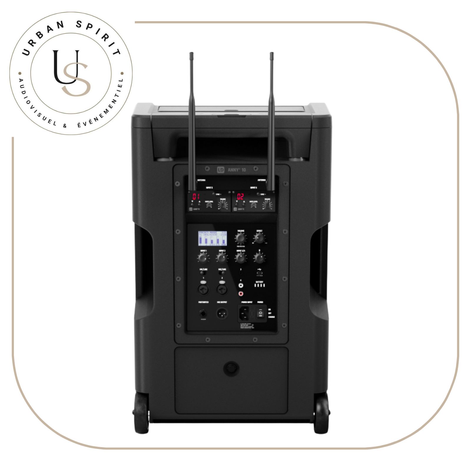 LD System ANNY® 10 HHD B6 – Enceinte autonome – Location – Image 2