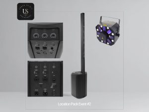 Pack Event #2 – Son & Lumière jusqu’à 150 personnes – Location