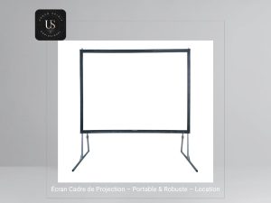 location écran projection portable 120 pouces Fast-Setup