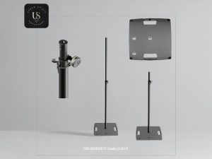 Pied enceinte Gravity LS 431 B base carrée en location Urban Spirit