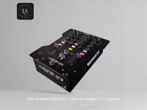 Location table de mixage DJ Allen & Heath XONE 23
