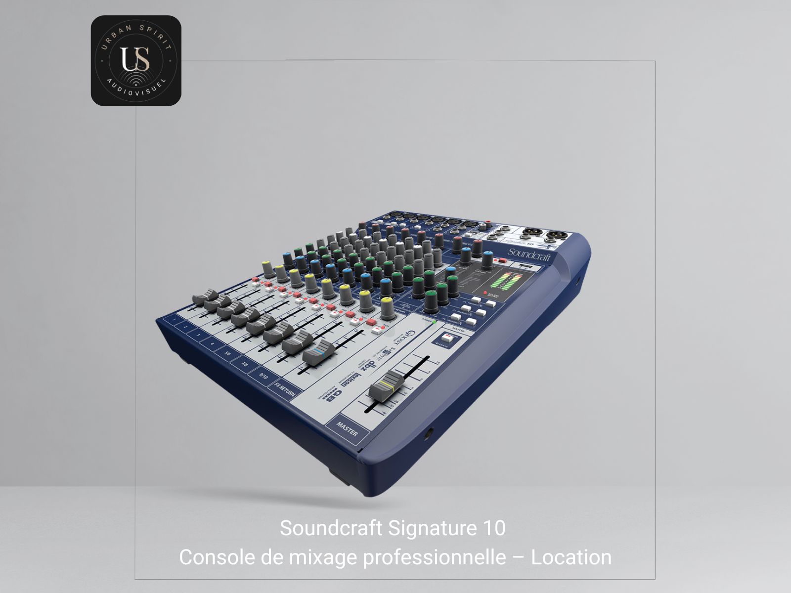 Soundcraft Signature 10 – Console de mixage professionnelle – Location – Image 2