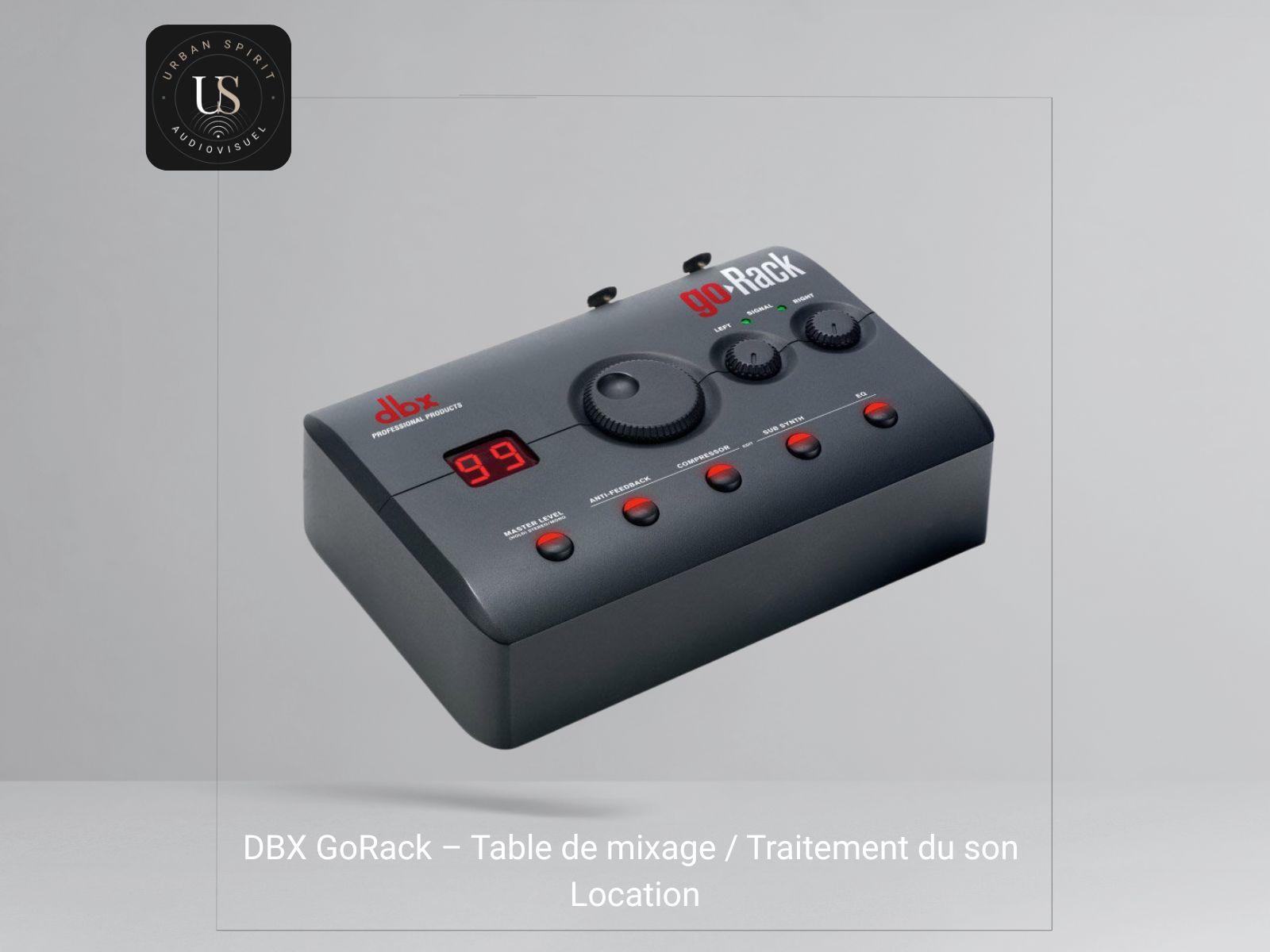 Location DBX GoRack processeur audio