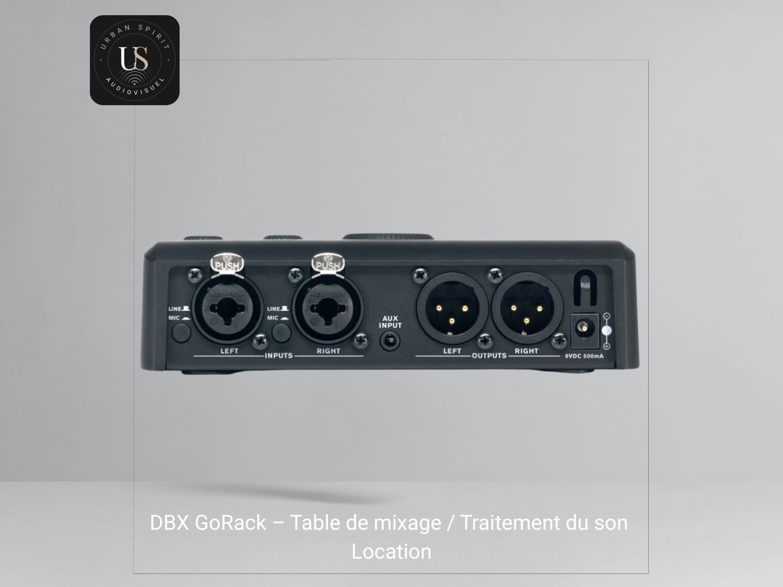 DBX GoRack – Table de mixage / Traitement du son – Location – Image 2