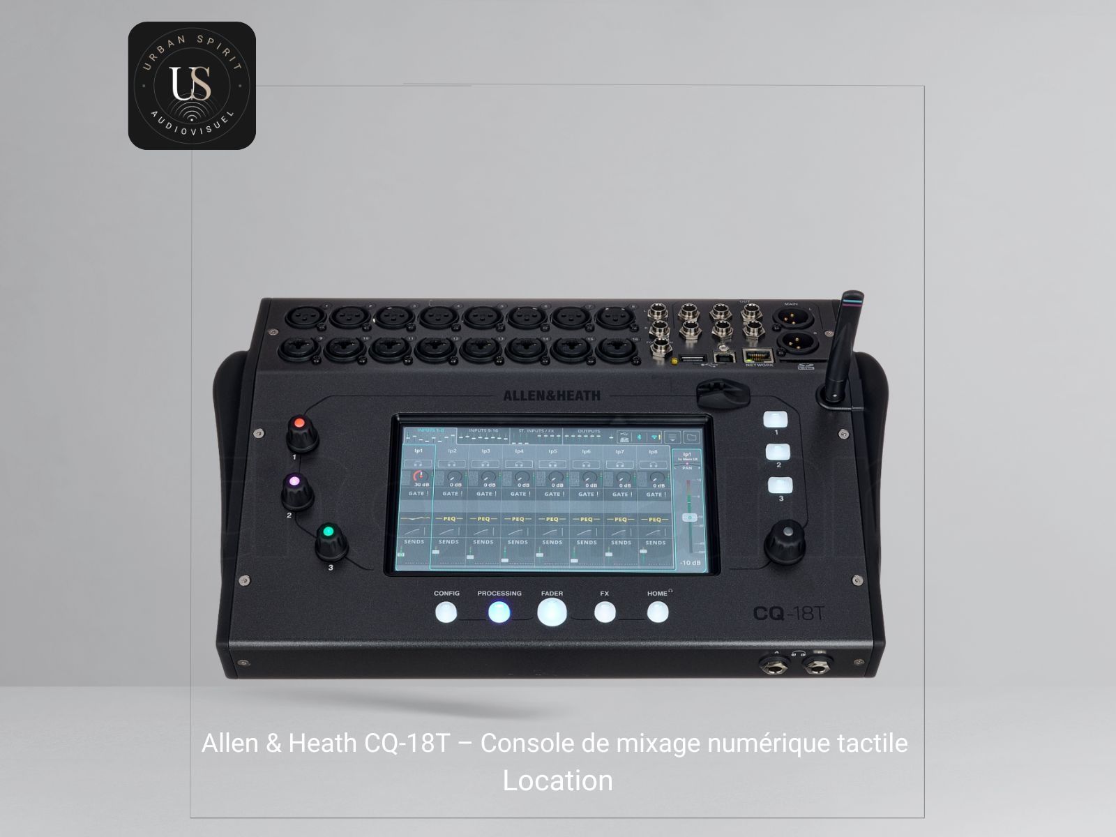 Location Allen & Heath CQ-18T console numérique