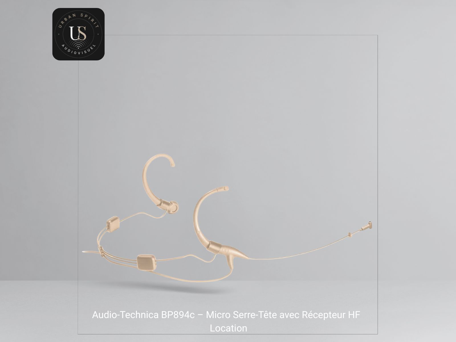 Audio-Technica BP894c – Micro Serre-Tête chair avec Récepteur HF – Location – Image 2