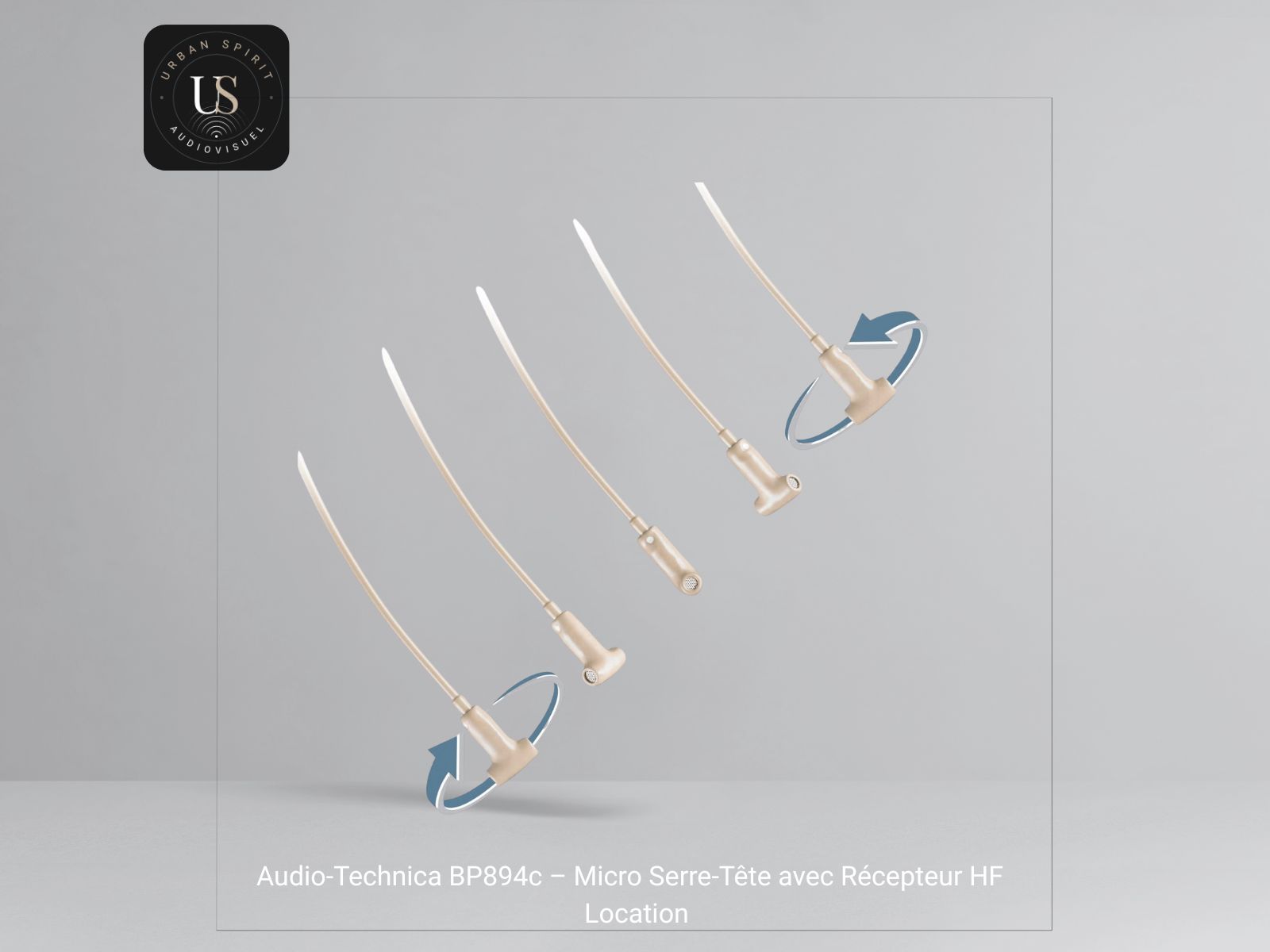 Audio-Technica BP894c – Micro Serre-Tête chair avec Récepteur HF – Location – Image 3