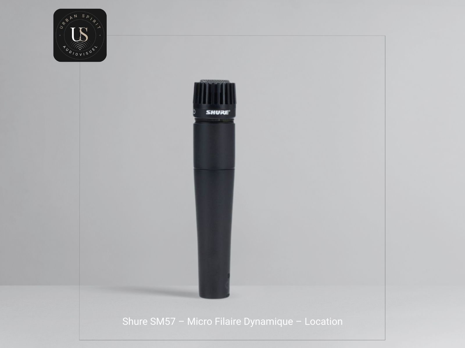 Location micro Shure SM57 dynamique instrument