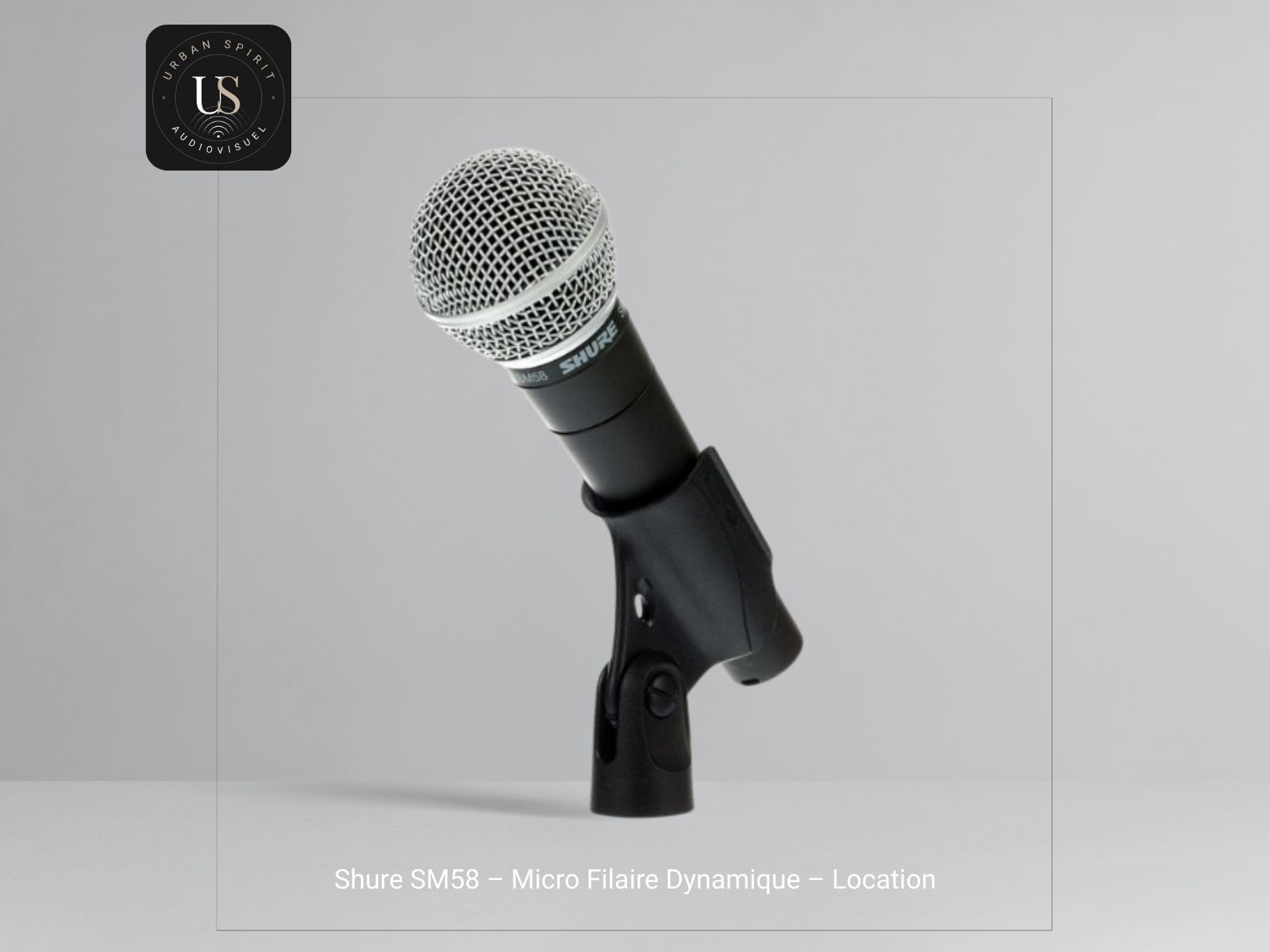 Shure SM58 – Micro Filaire Dynamique – Location – Image 3