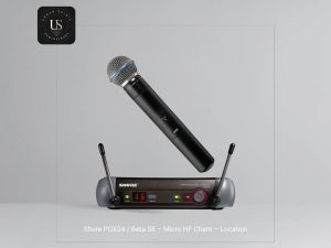 Location micro sans fil Shure PGX24 Beta 58 - Urban Spirit