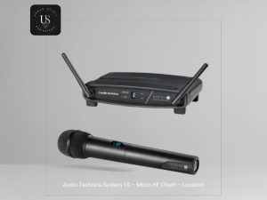 Micro HF Audio-Technica System 10 Handheld – micro main numérique 2,4 GHz