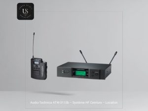 Système sans fil Audio-Technica ATW-3110B micro HF – récepteur et émetteur pour concerts et conférences