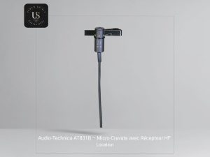 location micro cravate sans fil AT831b cardioïde pour conférences et interviews