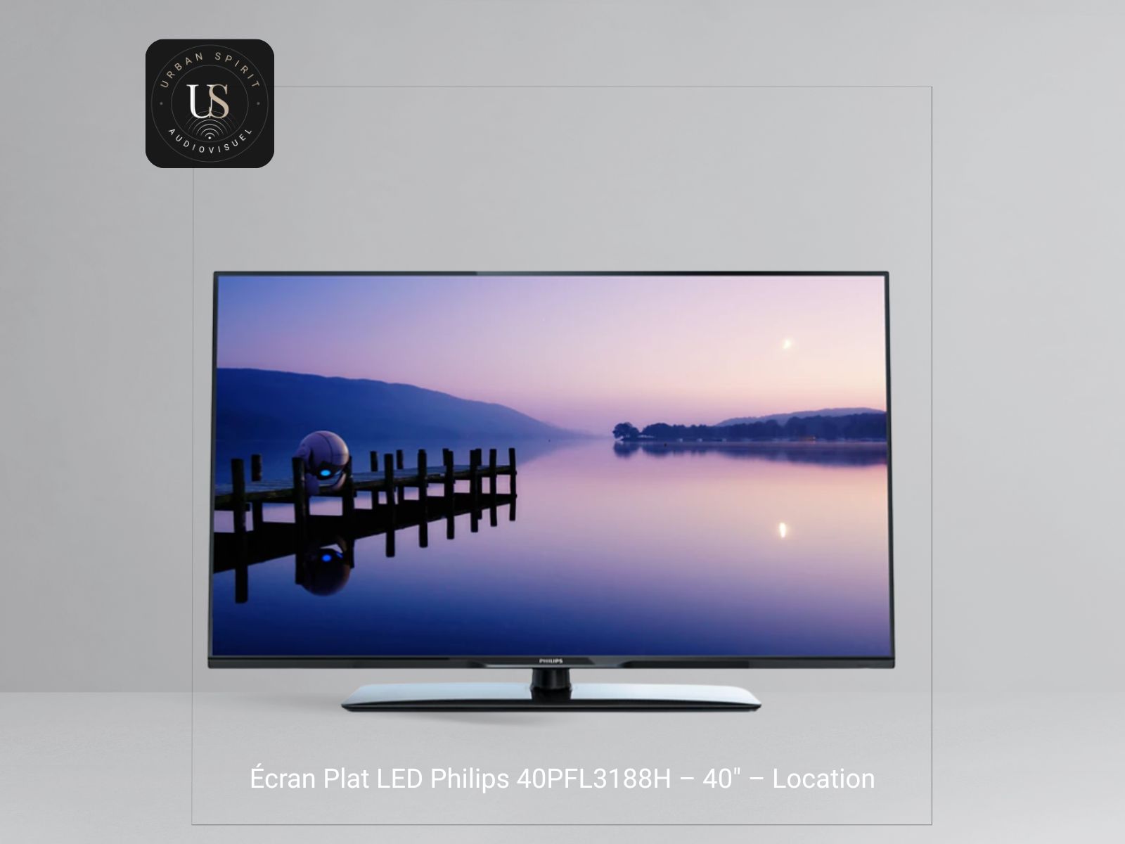 location écran plat LED Philips 40 pouces Full HD