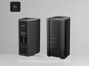 Enceinte Bose F1 812 Flexible Array – location sonorisation professionnelle