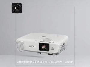 location vidéoprojecteur Epson EB-U05 Full HD 3400 lumens