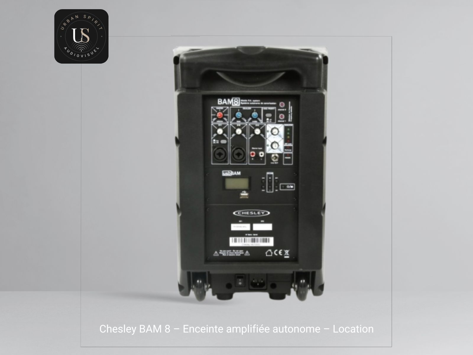 Chesley BAM 8 – Enceinte amplifiée autonome – Location – Image 2