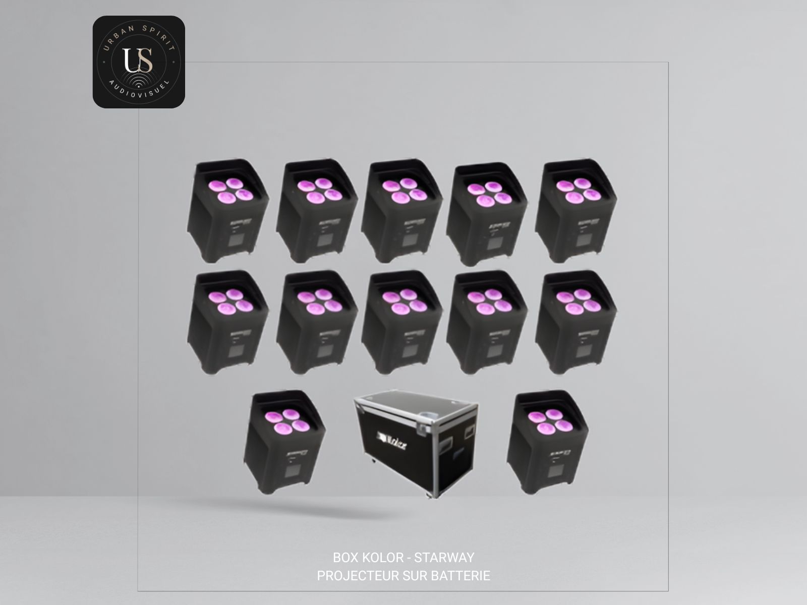 Starway BoxKolor – Projecteur LED sur batterie – Location – Image 2