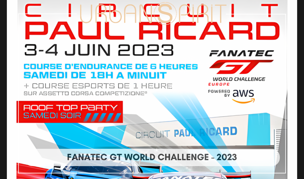 FANATEC GT WORLD CHALLENGE - 2023