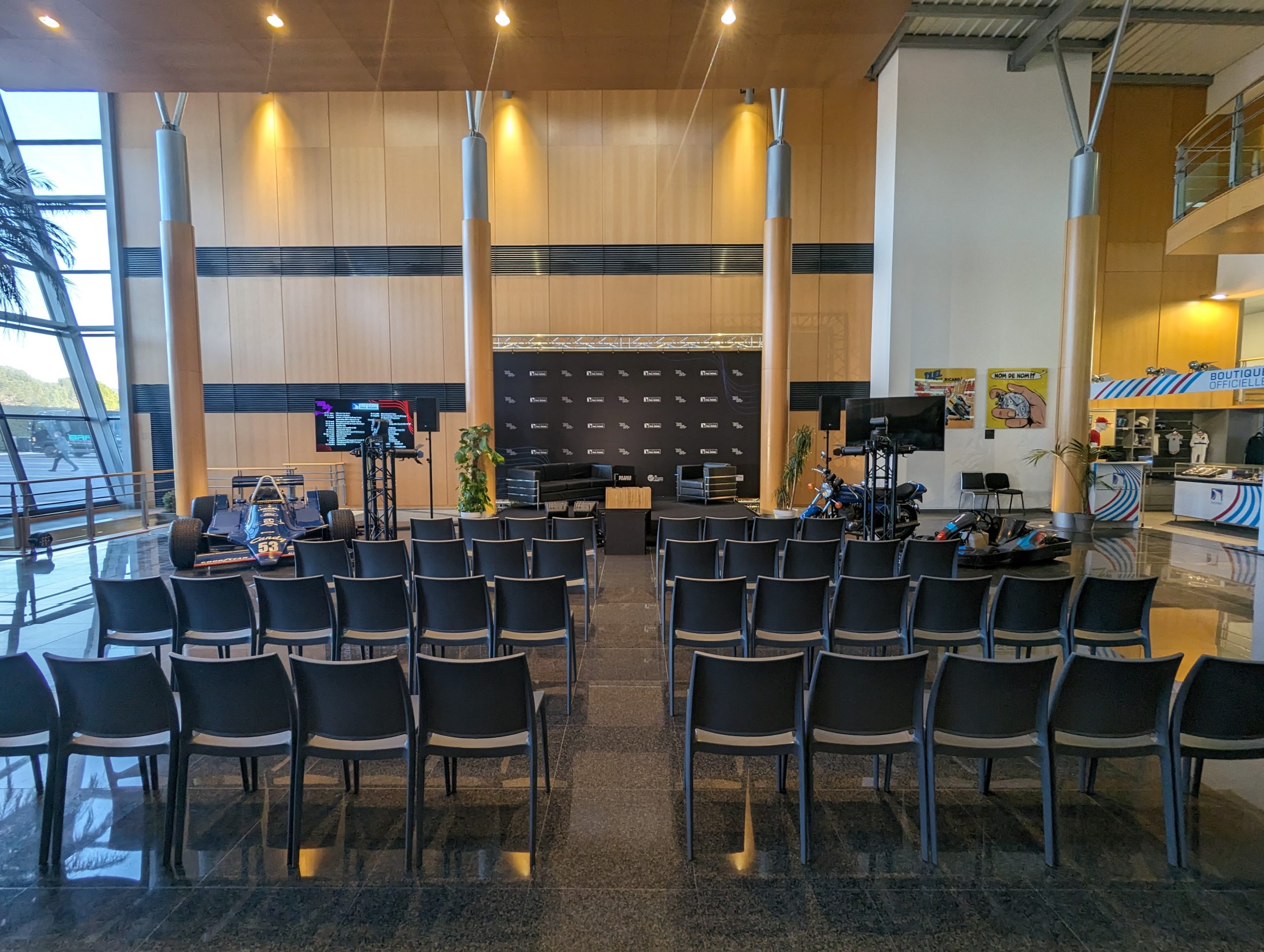 Public conférence filmée