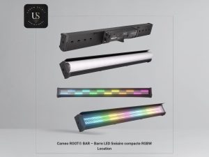 Location barre LED Cameo ROOT BAR RGBW pour éclairage événementiel à Aix-en-Provence – lumière décorative professionnelle