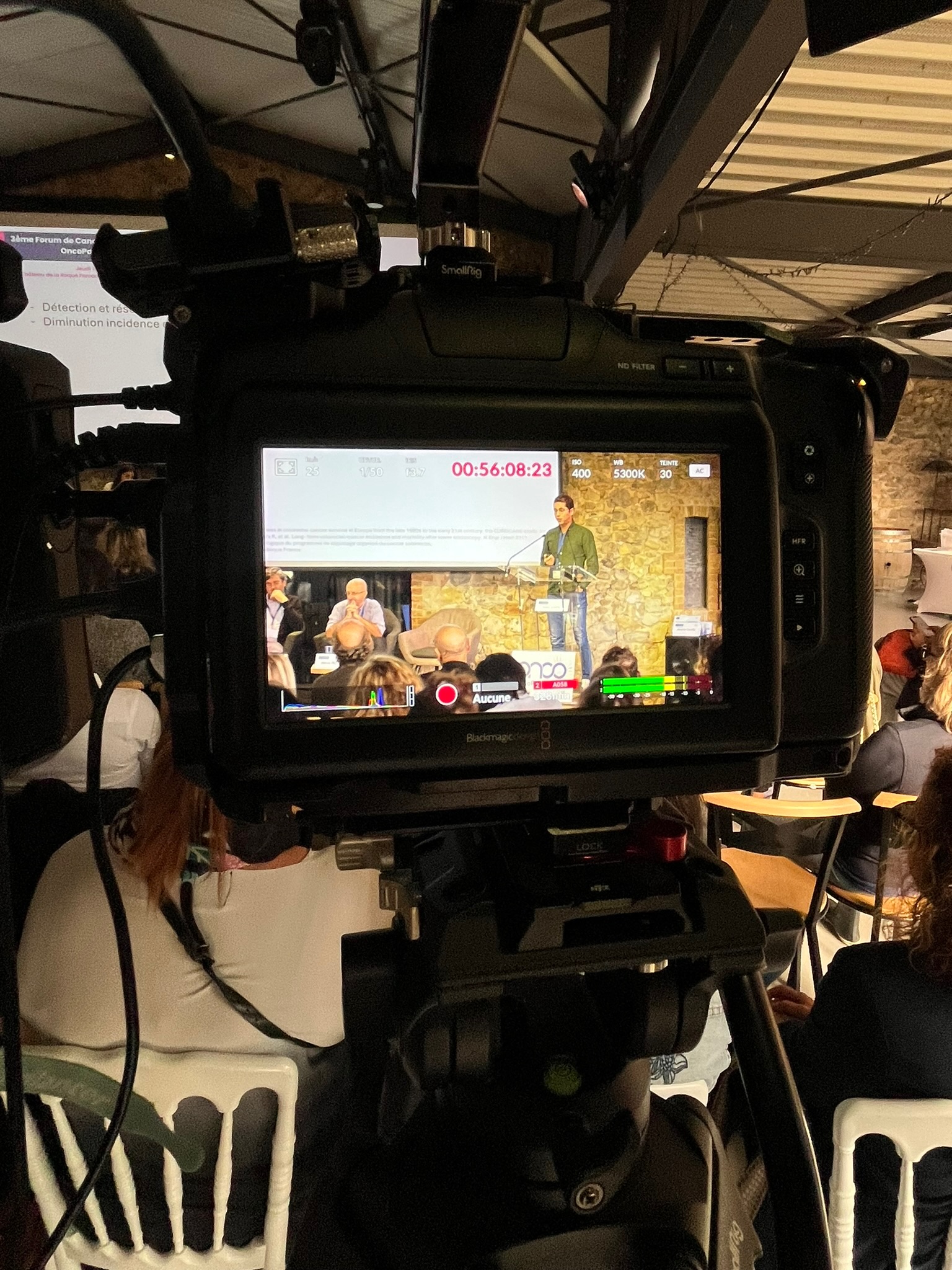 Captation intervenant en conférence