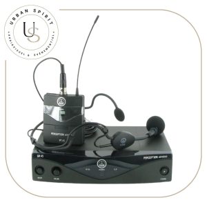 AKG WMS45S système HF chant récepteur SR45 bodypack PT45 headset C544 – location Urban Spirit Audiovisuel