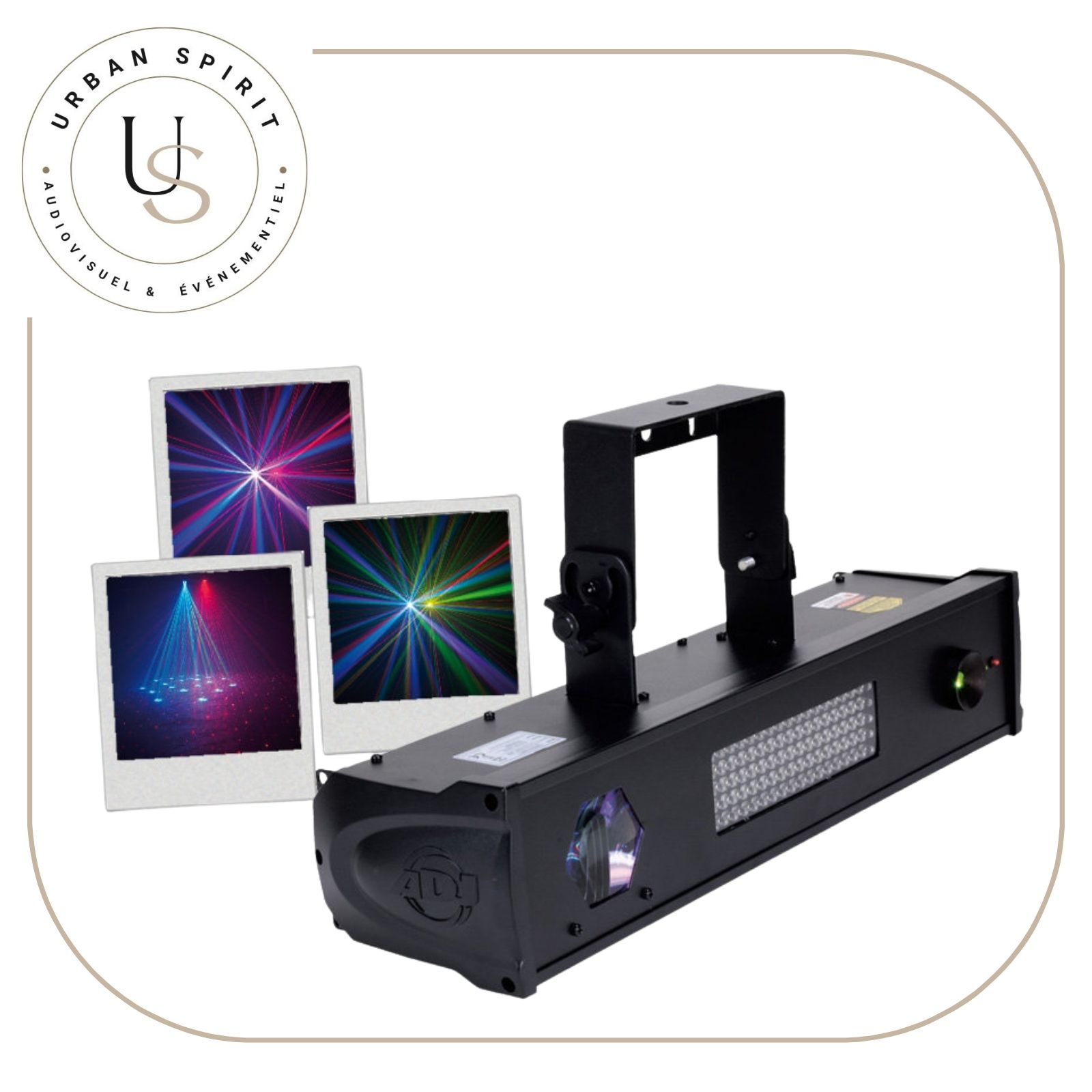 American DJ Fusion FX Bar 5 barre LED multi-effets laser – location Urban Spirit Audiovisuel