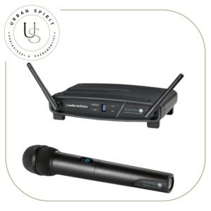 Audio-Technica System 10 micro HF chant récepteur desktop et micro main – location Urban Spirit Audiovisuel