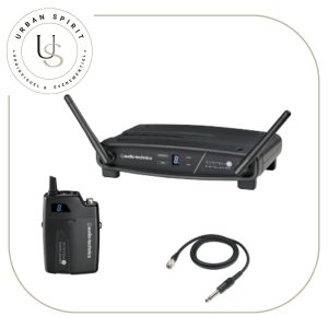 Audio-Technica System 10 Pocket système HF ceinture récepteur bodypack câble guitare – location Urban Spirit Audiovisuel