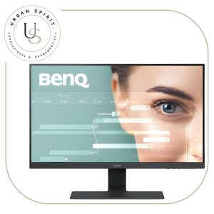 Moniteur BenQ GW2480 24 pouces vue face logo BenQ – location Urban Spirit Audiovisuel