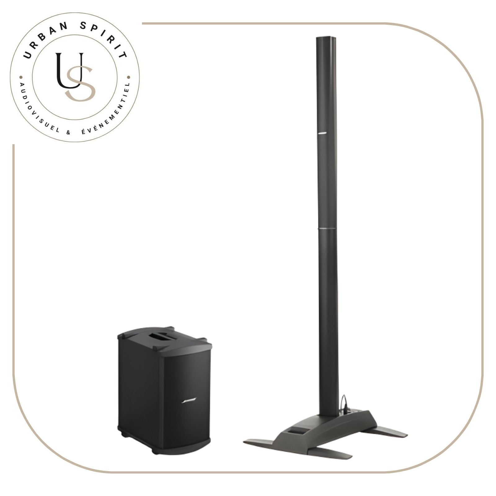BOSE L1 Model II avec caisson de basse B2 – location sonorisation colonne Urban Spirit