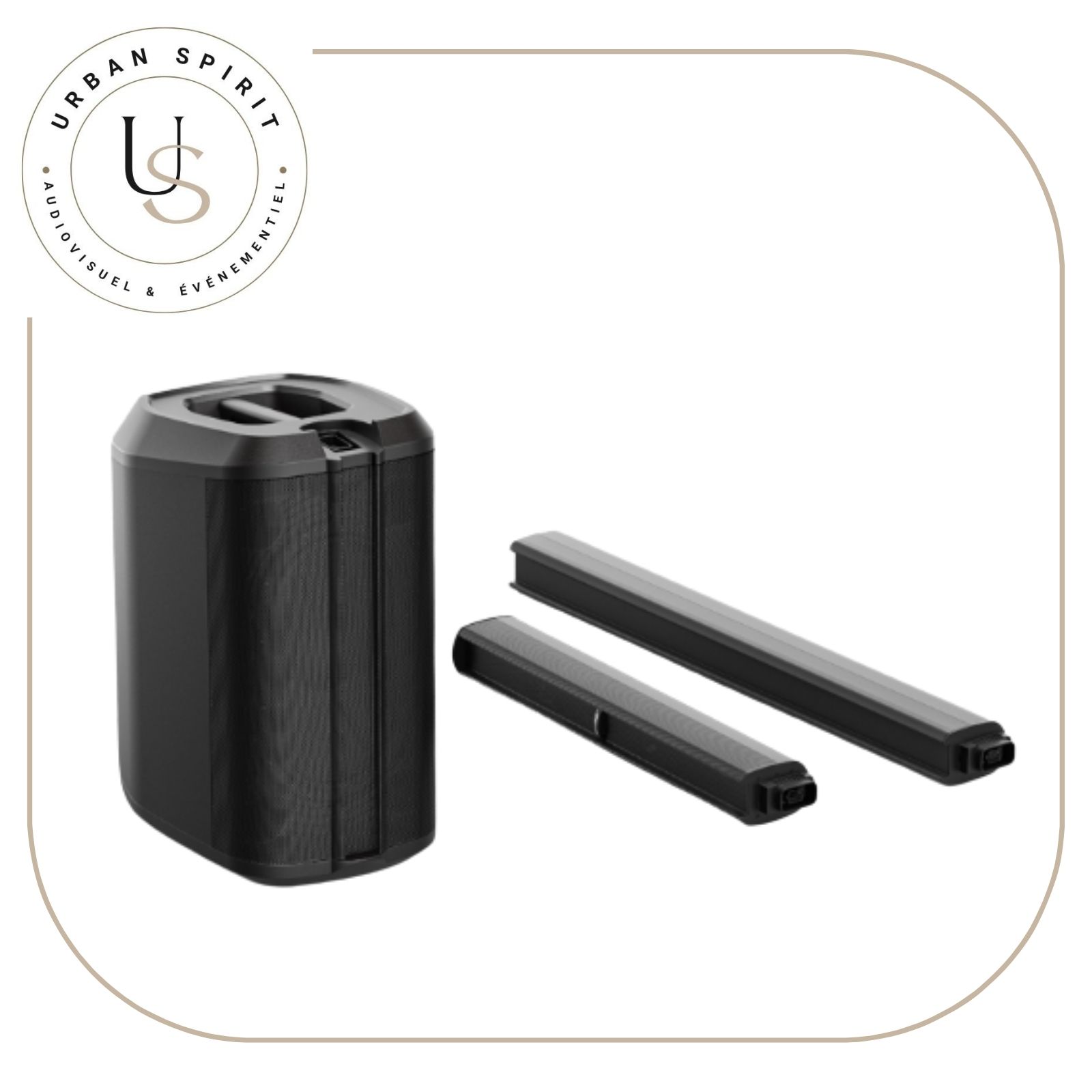 BOSE L1 Pro8 sonorisation portable vue ensemble complète – location Urban Spirit