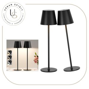 Lampe LED de table sans fil rechargeable – location éclairage déco Urban Spirit Audiovisuel