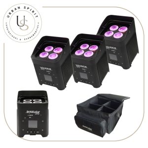 Pack Light #1 Starway BoxKolor uplighter LED sur batterie – location éclairage Urban Spirit