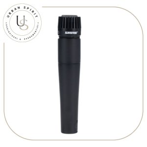 Shure SM57 micro filaire dynamique instrument vue produit – location Urban Spirit Audiovisuel