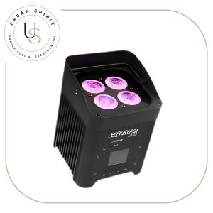 Starway BoxKolor projecteur LED sur batterie RGBAW – location éclairage Urban Spirit Audiovisuel