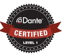 Badge Dante Certification Level 1