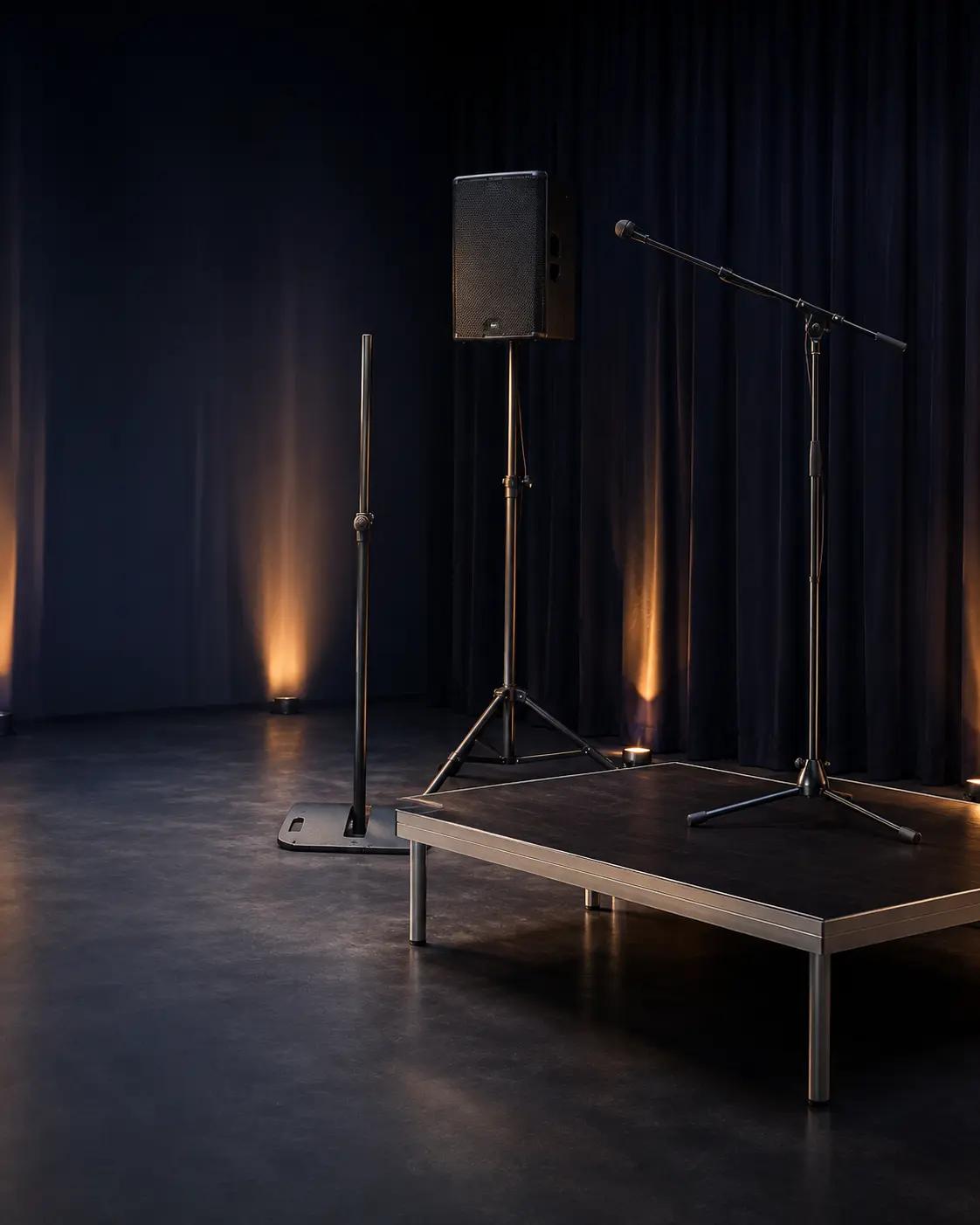 Pieds, podium et accessoires de scène Urban Spirit